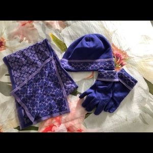 Coach set of 3, Hat Scarf and Gloves